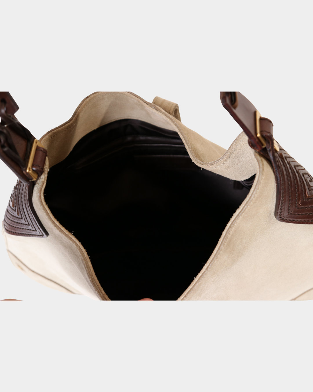 YSL Suede Hobo Bag