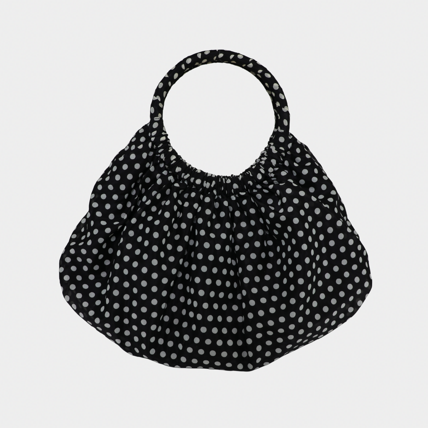 Comme des Garcons Junya Watanabe Polka Dot Chiffon Tote Bag