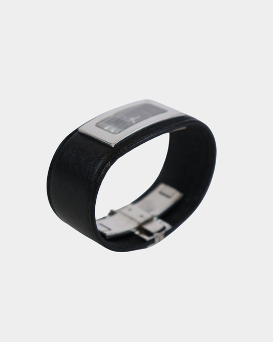 Gucci Leather Cuff Watch