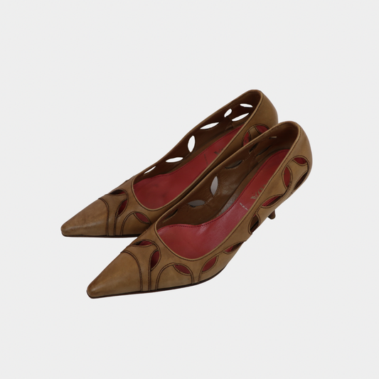 Prada Cut Out Heels