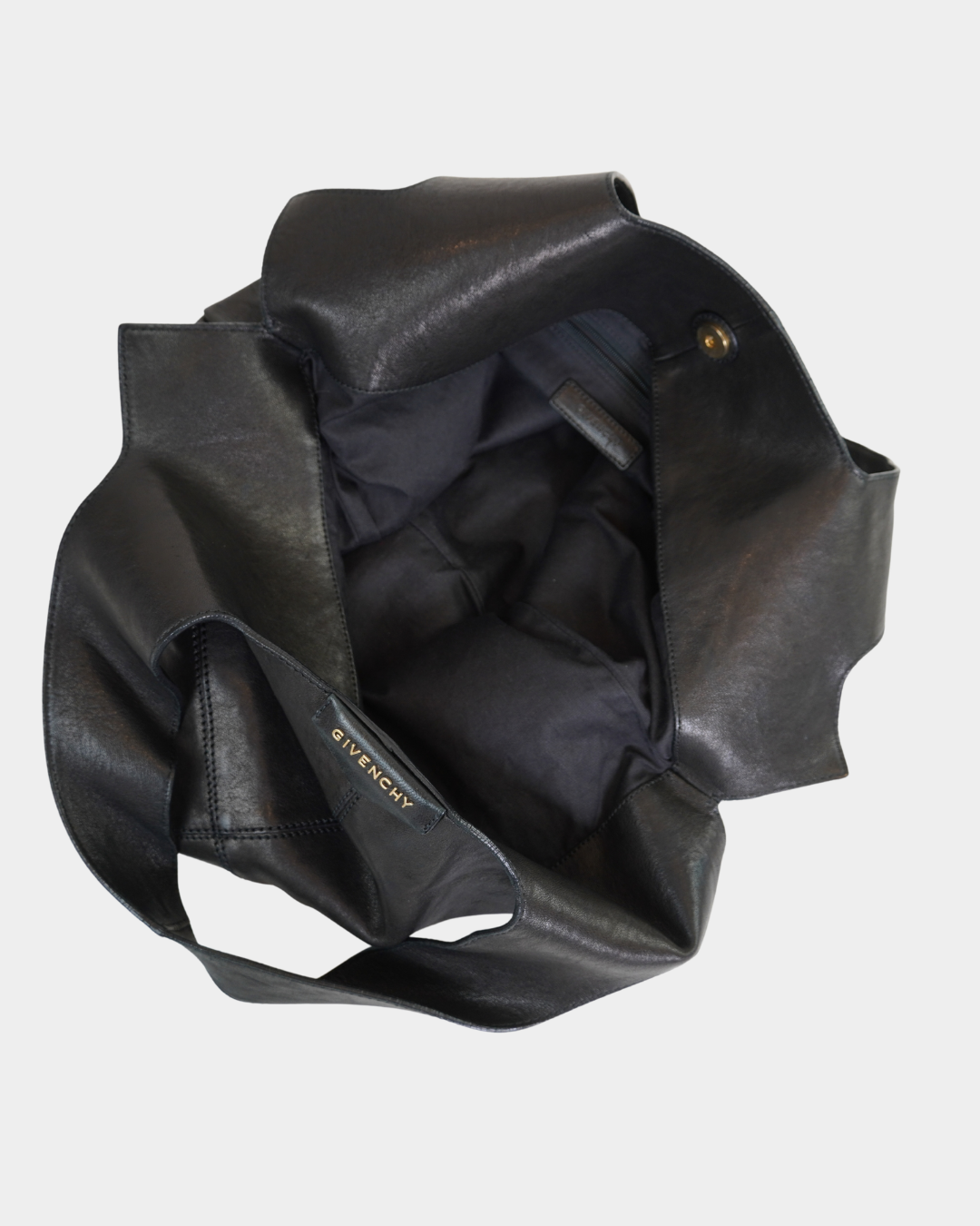 Givenchy Soft Leather Hobo Tote Bag