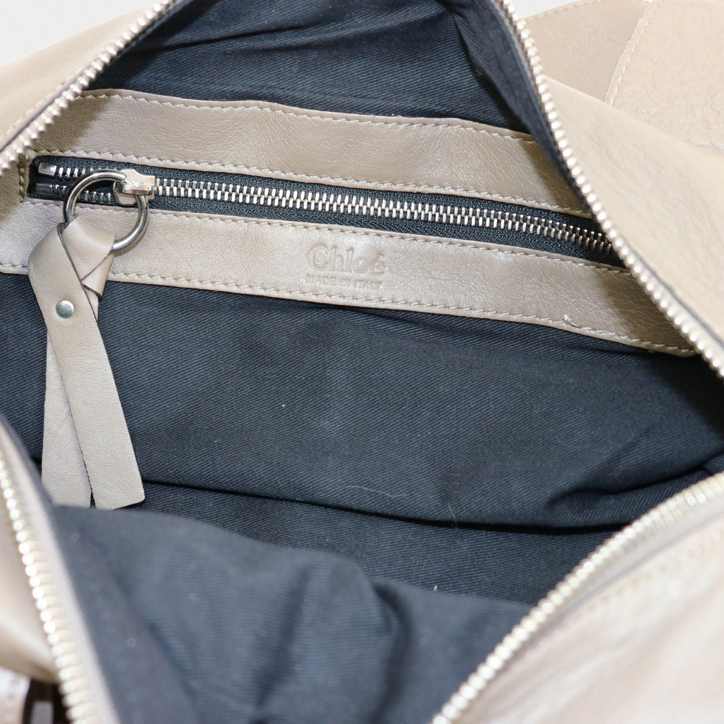 Chloe Saskia Studded Shoulder Bag