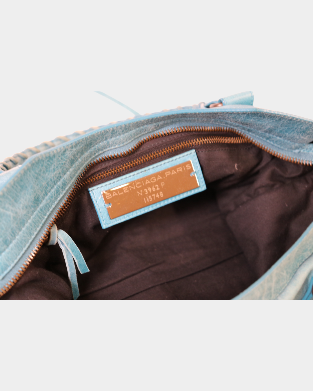 Balenciaga FW/2007 Classic City Bag - Teal