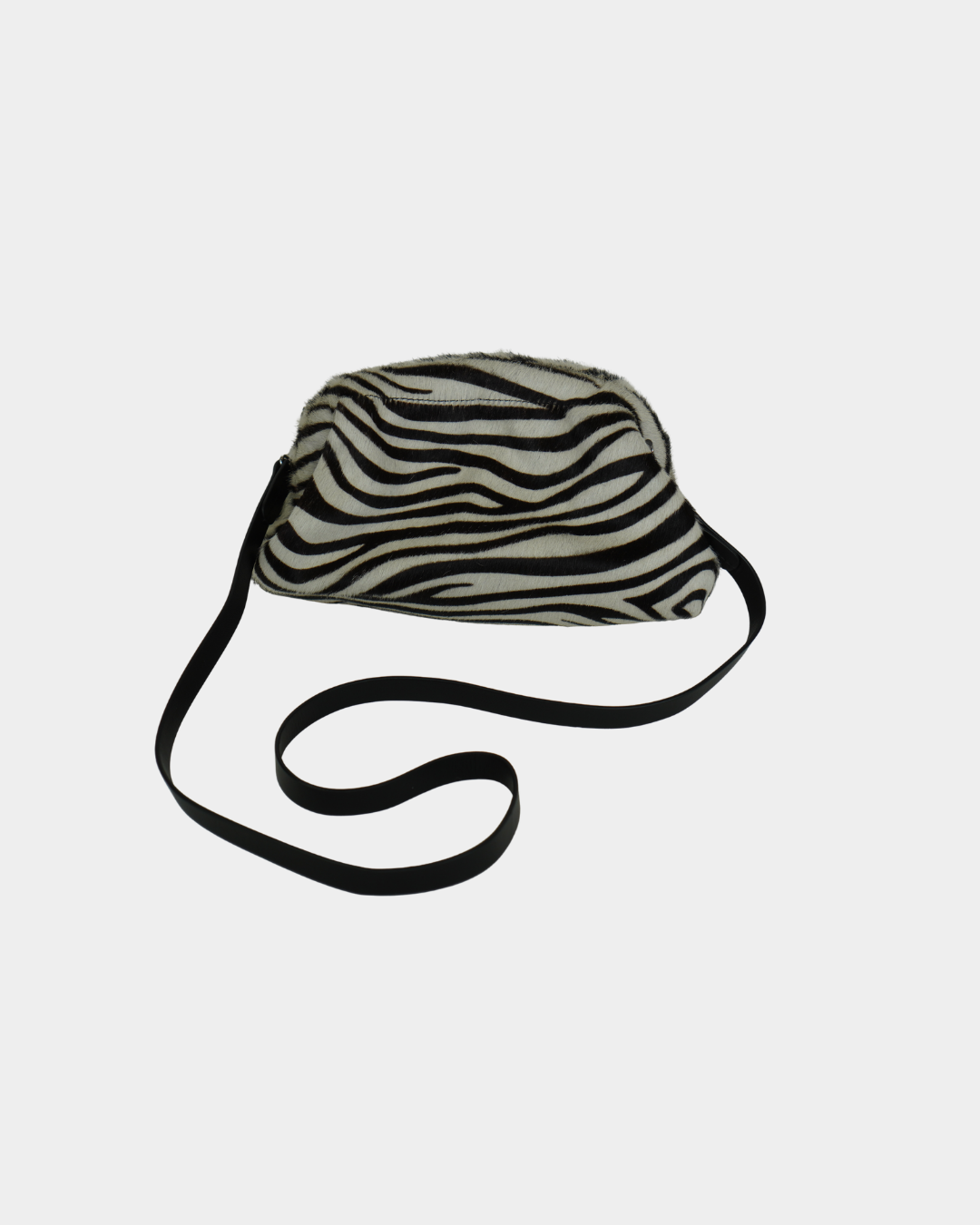 Zebra Pony Hair Clutch