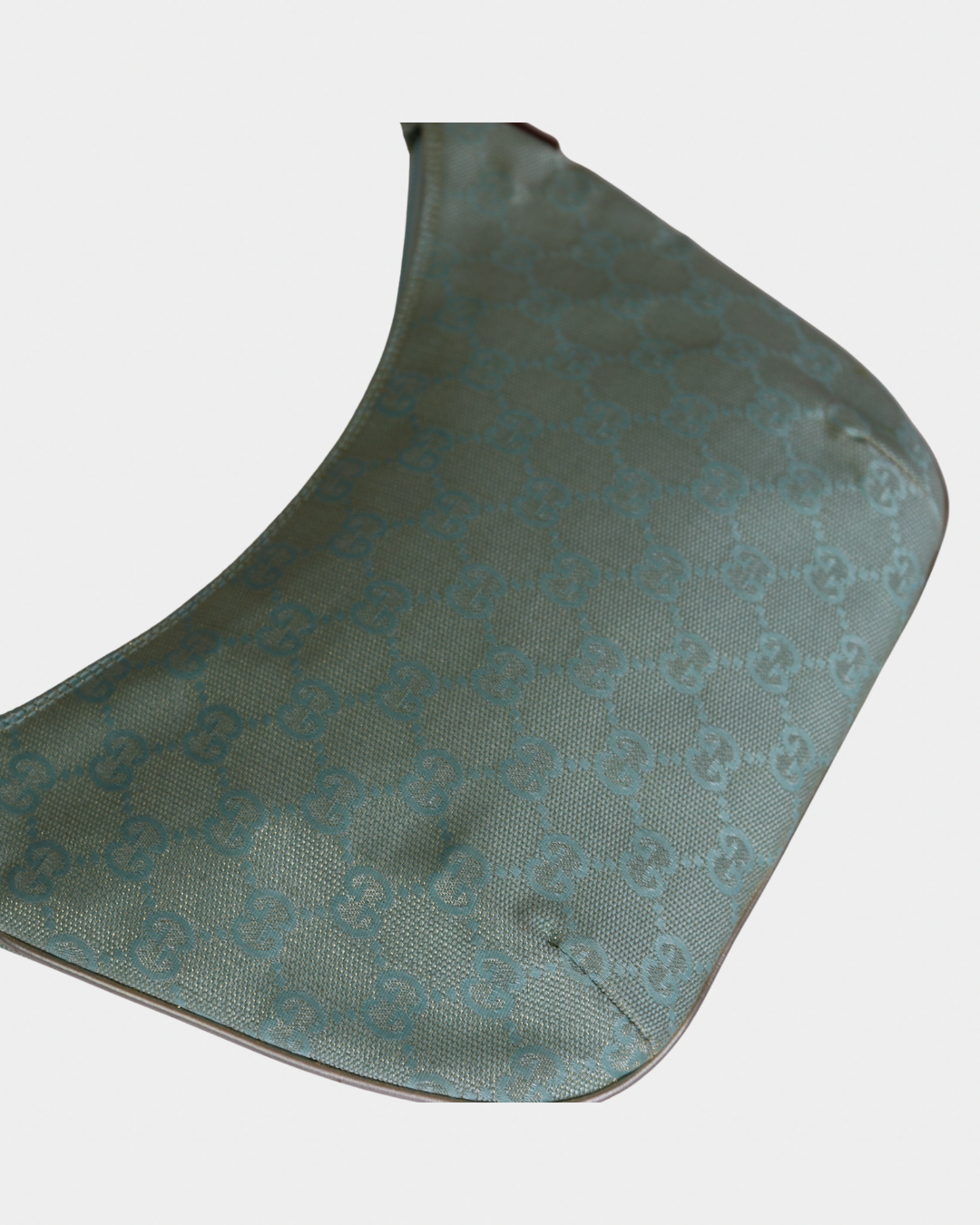 Gucci Iridescent Baby Blue Monogram Shoulder Bag