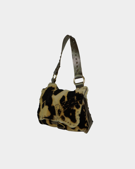 Dolce & Gabbana Cowhide Studded Bag