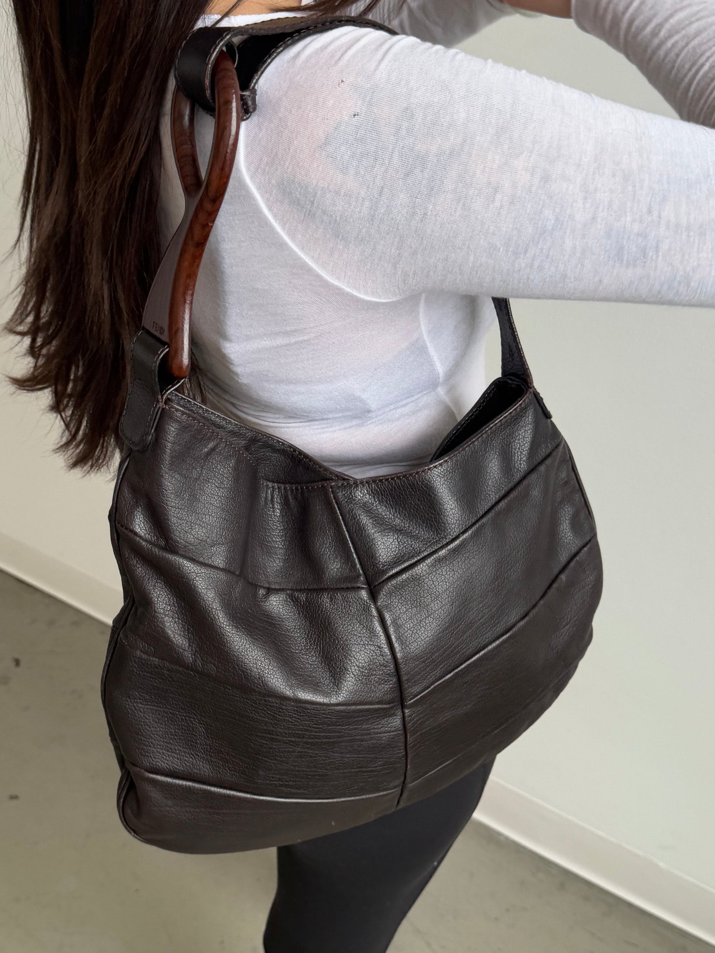 Fendi Oyster Shoulder Bag
