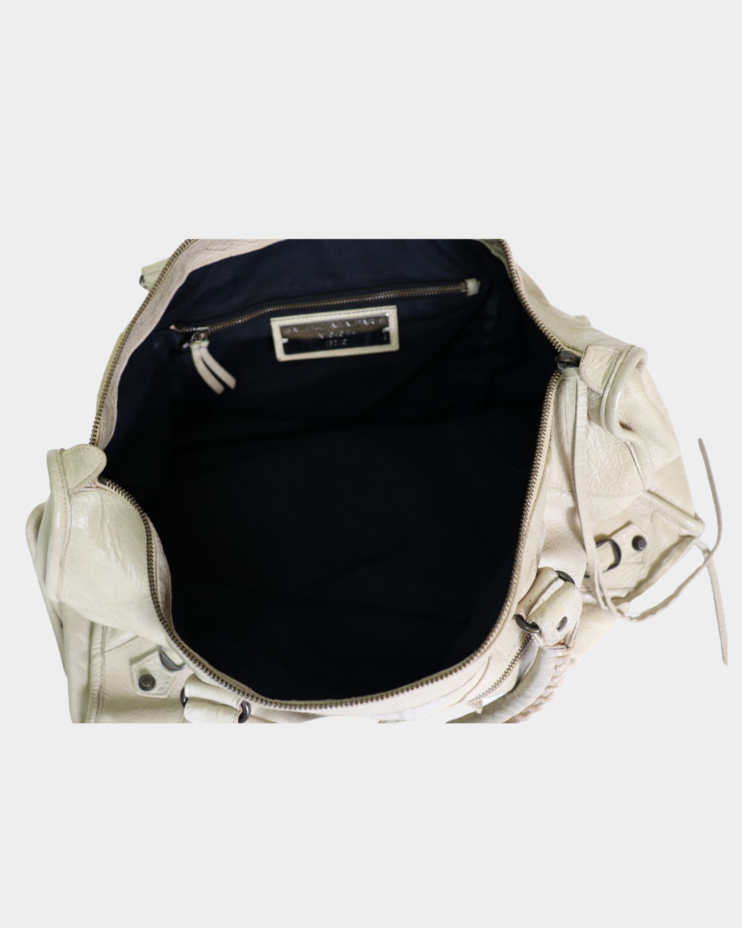 Balenciaga Cream City Bag Large
