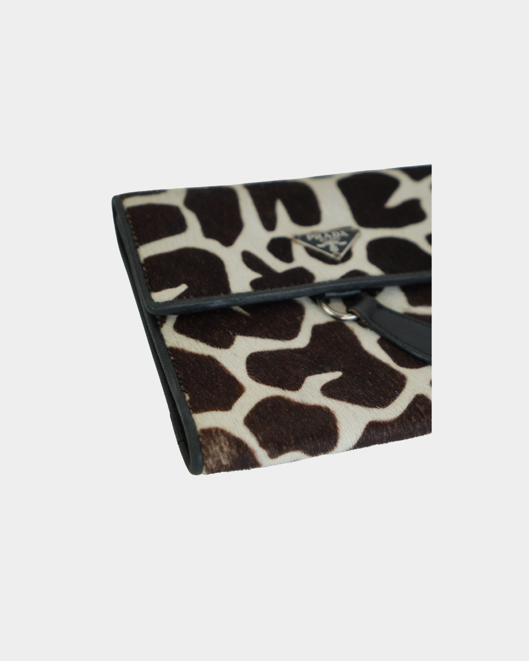 Prada Giraffe Pony Hair Wallet