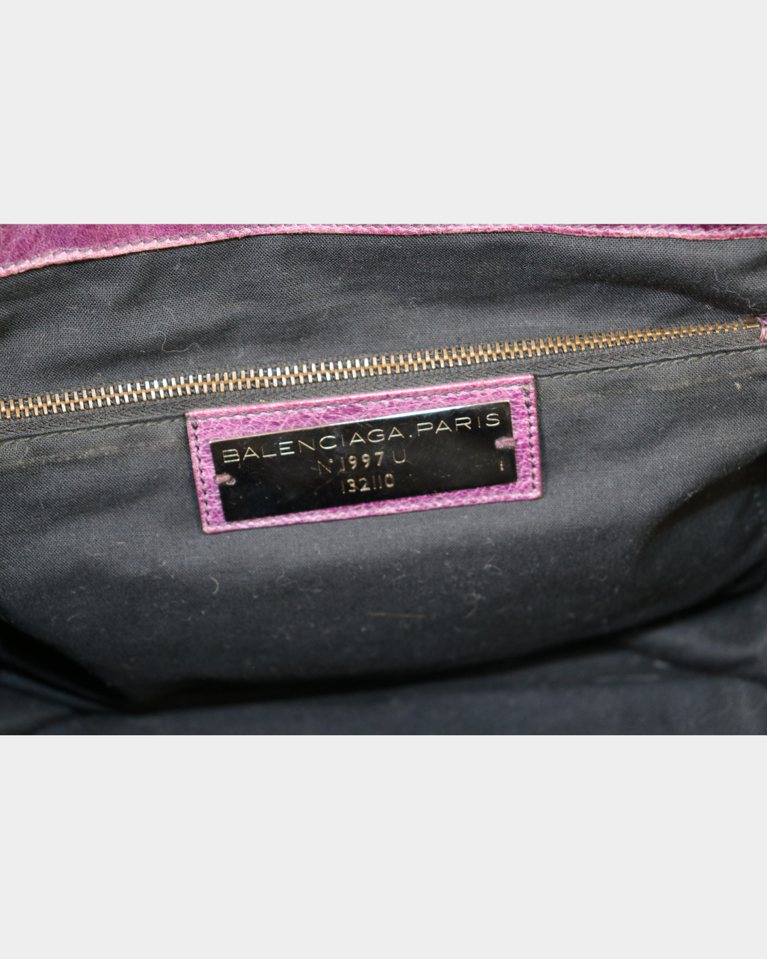 Balenciaga FW/2009 Classic City Work Bag Purple