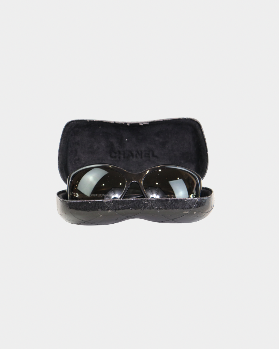 Chanel Mother of Pearl Sunglasses Black