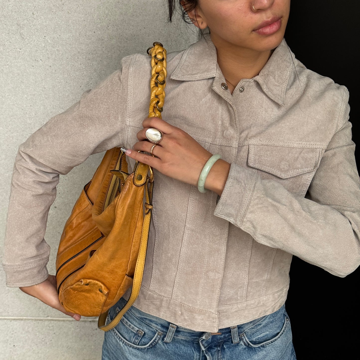 Chloé Leather Heloise Hobo Bag