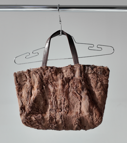Loewe Fur Mini Tote