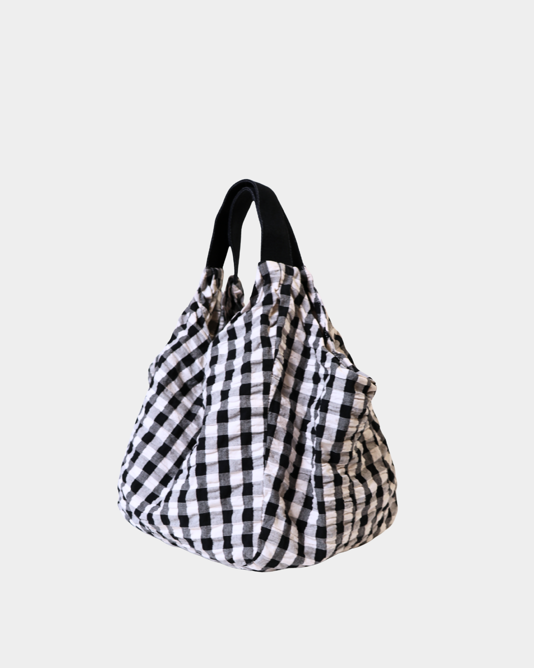 Comme des Garcons Tricot Gingham Tote Bag