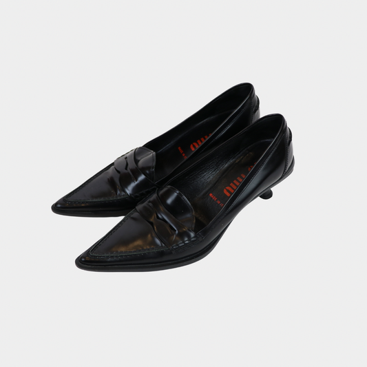 F/W 2001 Miu Miu Loafer Heels