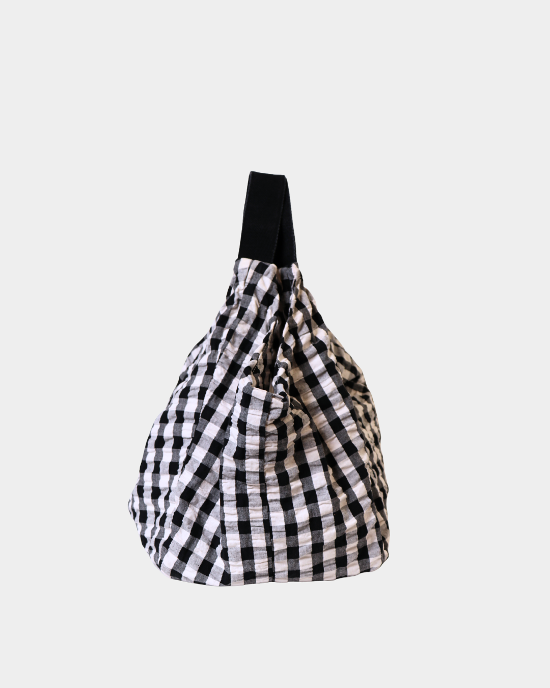 Comme des Garcons Tricot Gingham Tote Bag