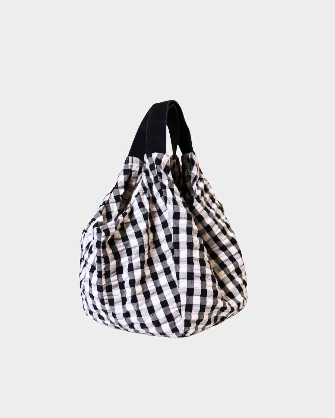 Comme des Garcons Tricot Gingham Tote Bag