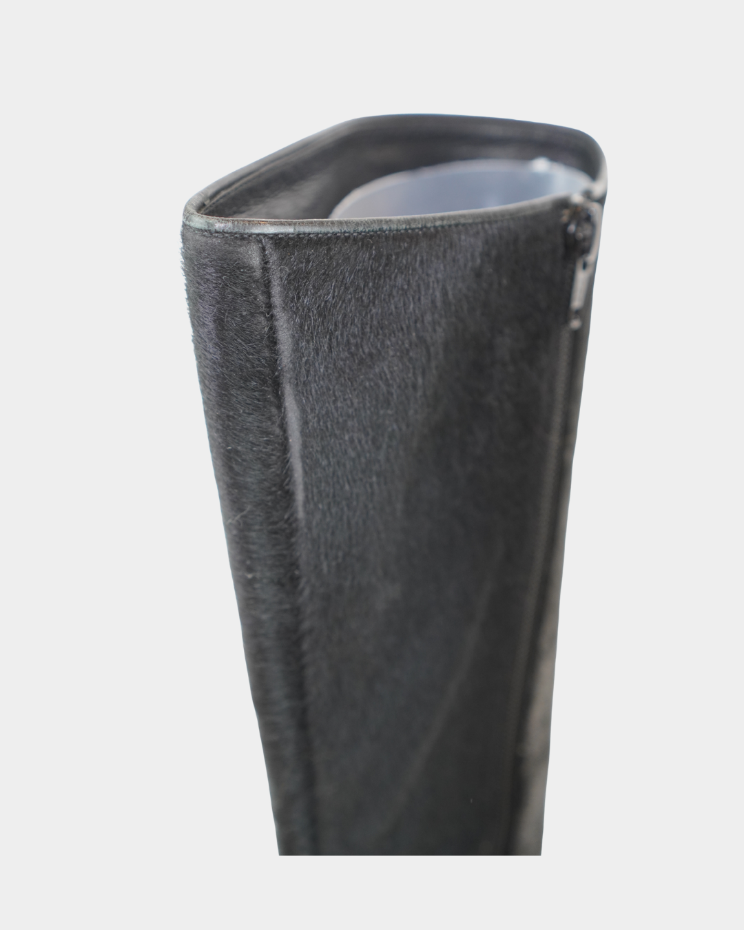 Pony Hair Pointed Boots