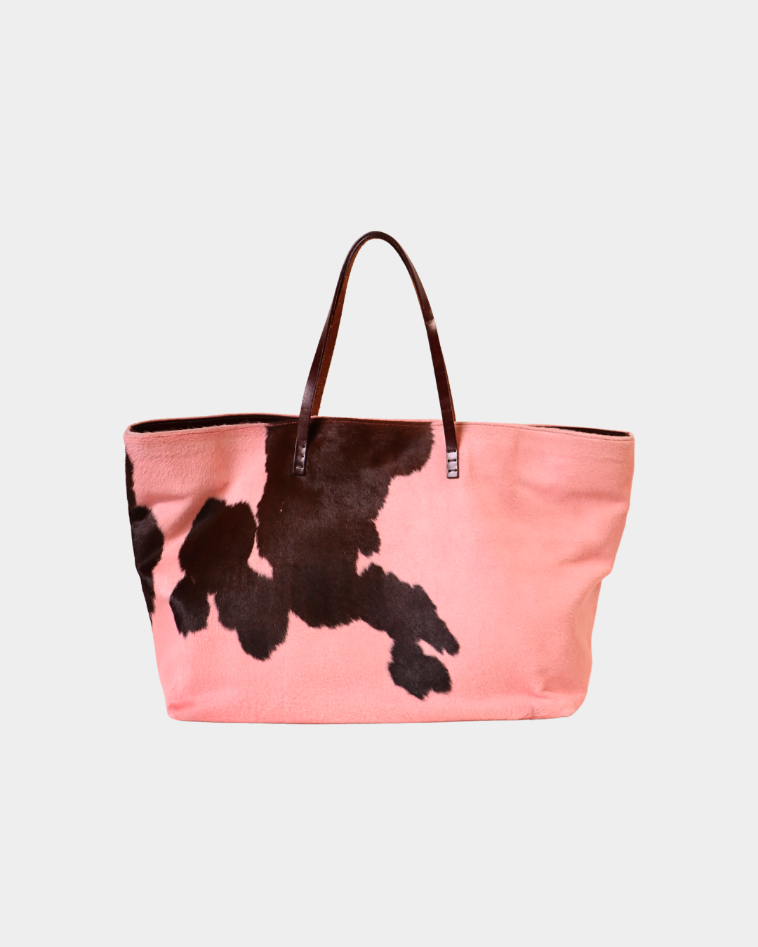 Fendi FW/1999 Pink Pony Hair Tote Bag