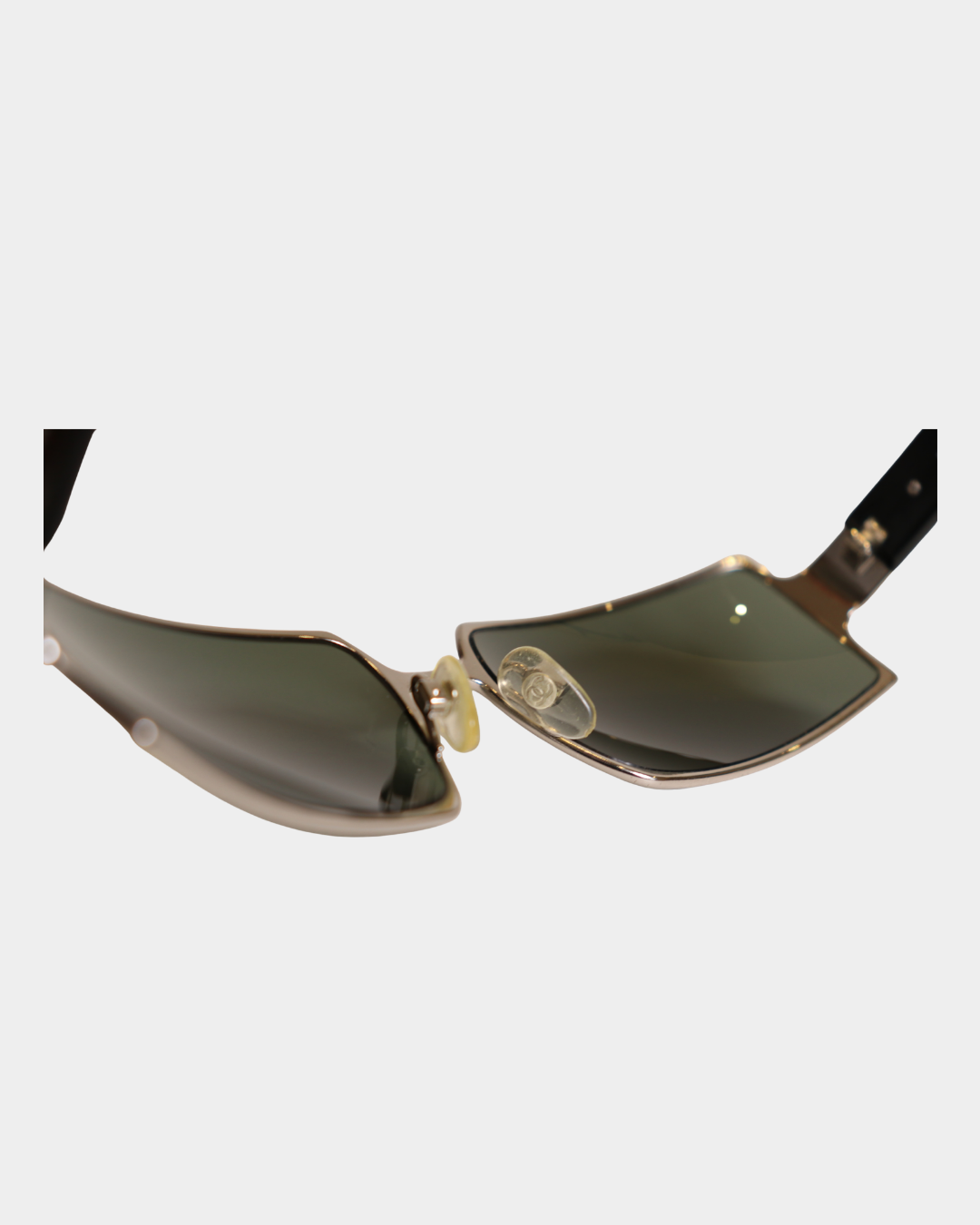 Chanel Vintage Metal Frame Sunglasses