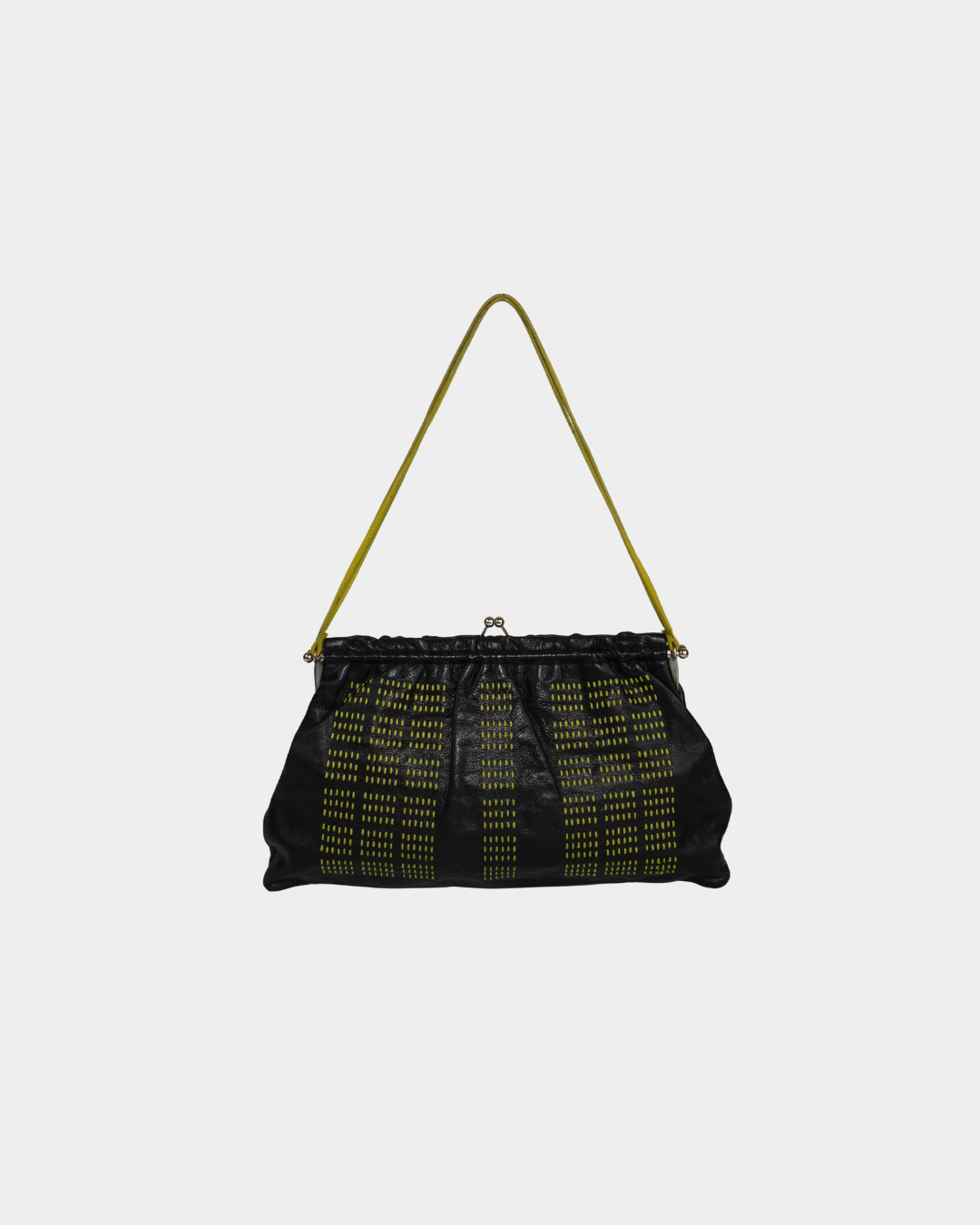 Miu Miu Black Clasp Bag