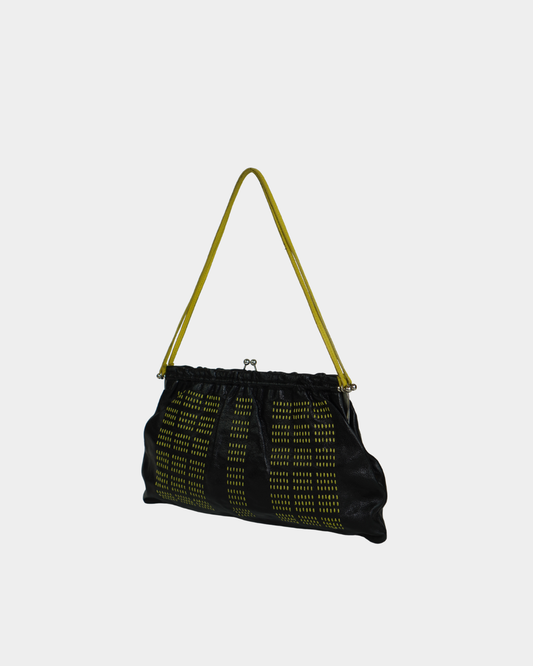 Miu Miu Black Clasp Bag