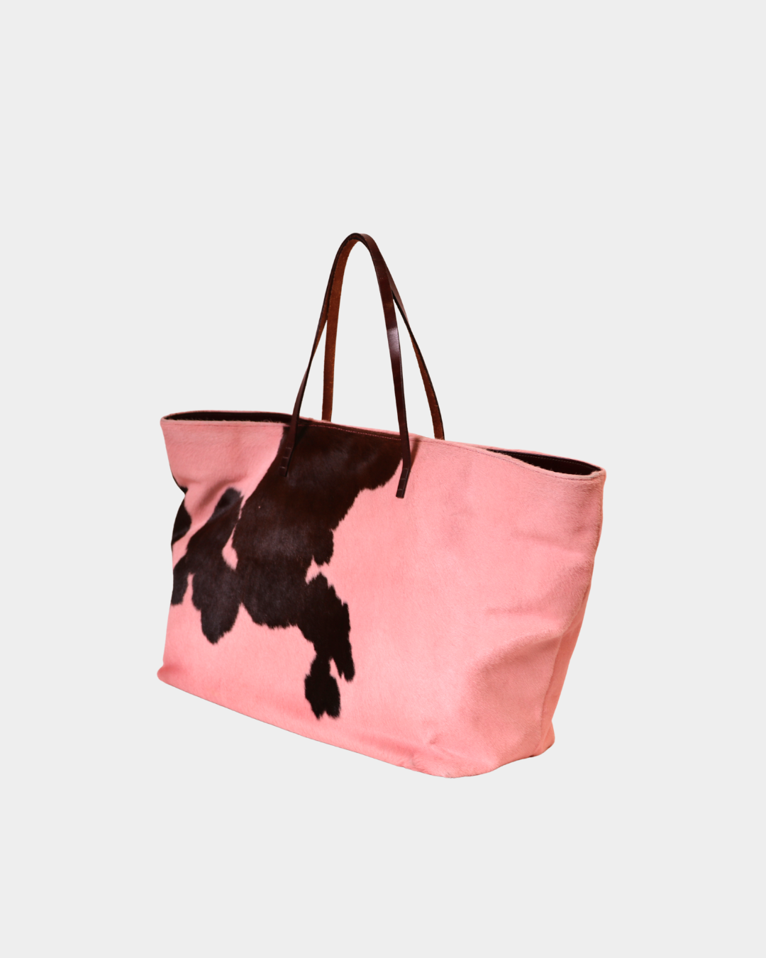 Fendi FW/1999 Pink Pony Hair Tote Bag