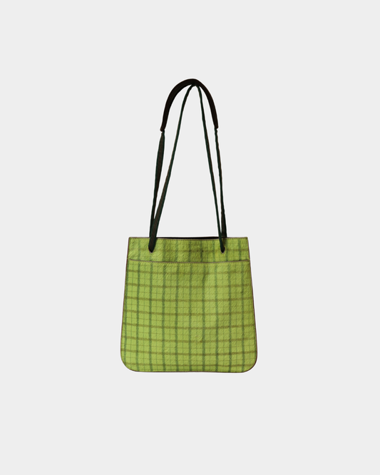 Miu miu FW/1999 Plaid Pony Hair Bag
