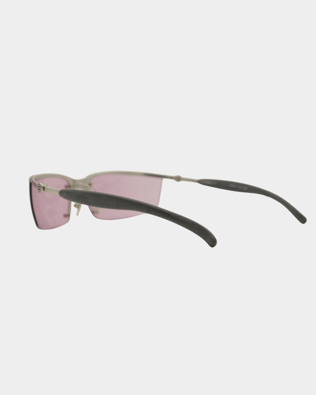 Chanel 4008 Half Rim Pink Sunglasses