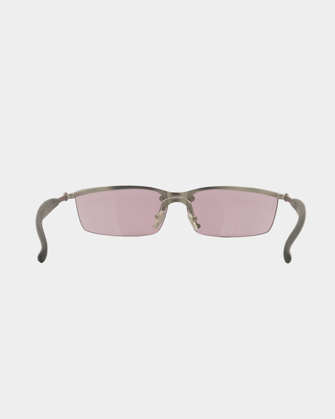 Chanel 4008 Half Rim Pink Sunglasses