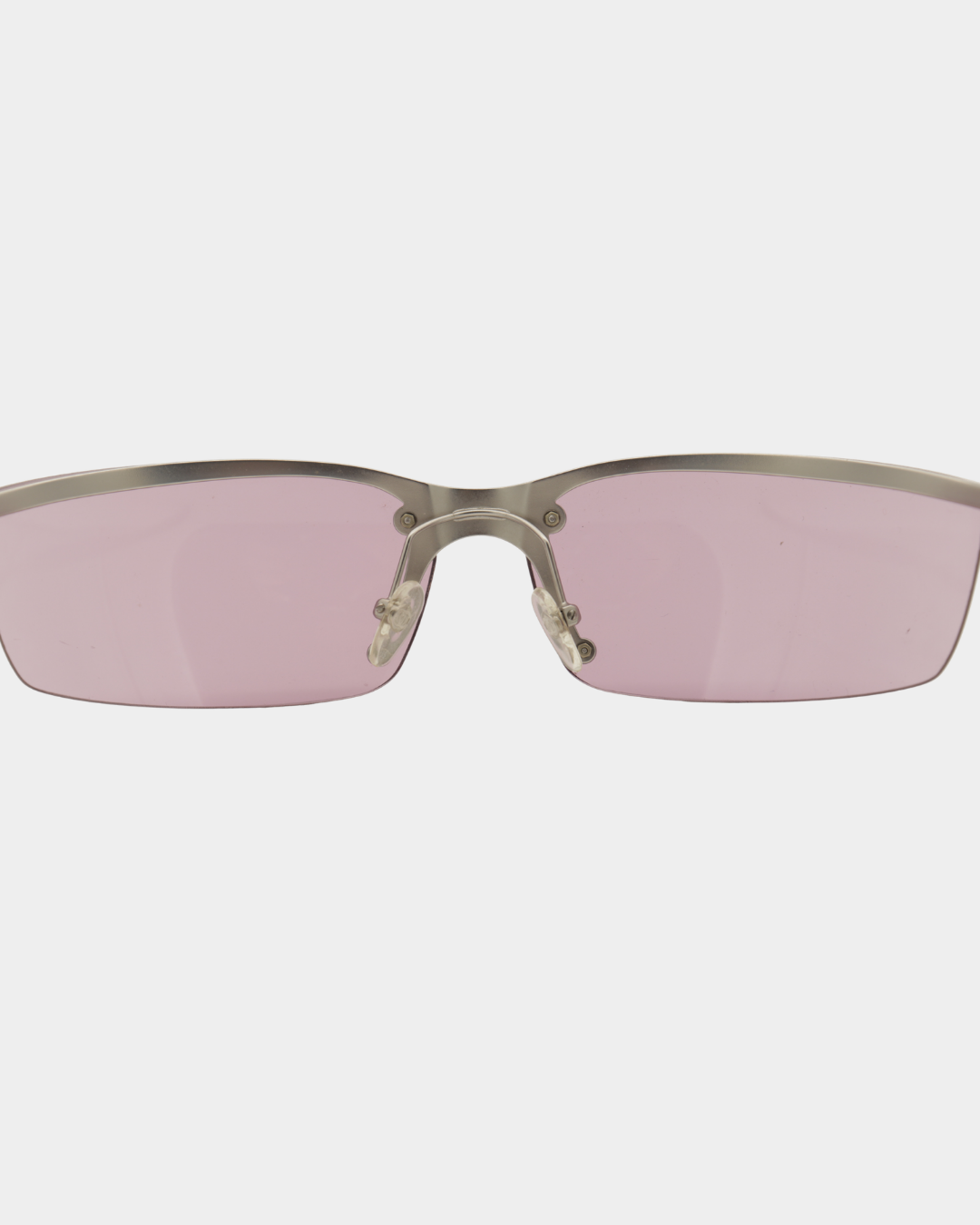 Chanel 4008 Half Rim Pink Sunglasses