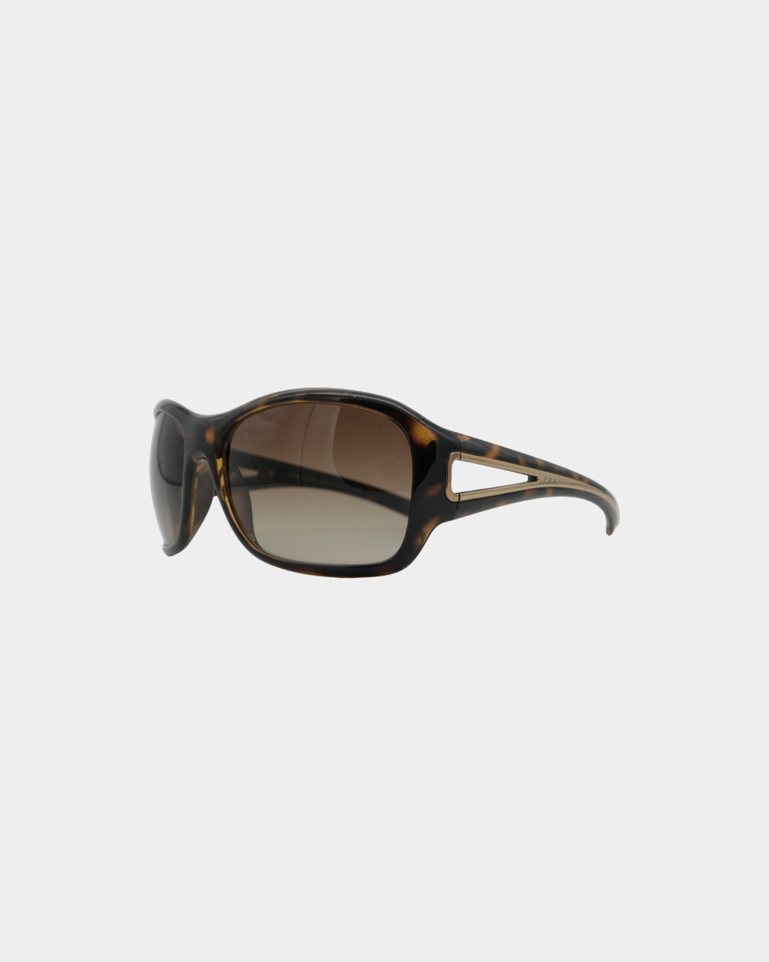 Prada SPR15L Brown Tortoise Sunglasses