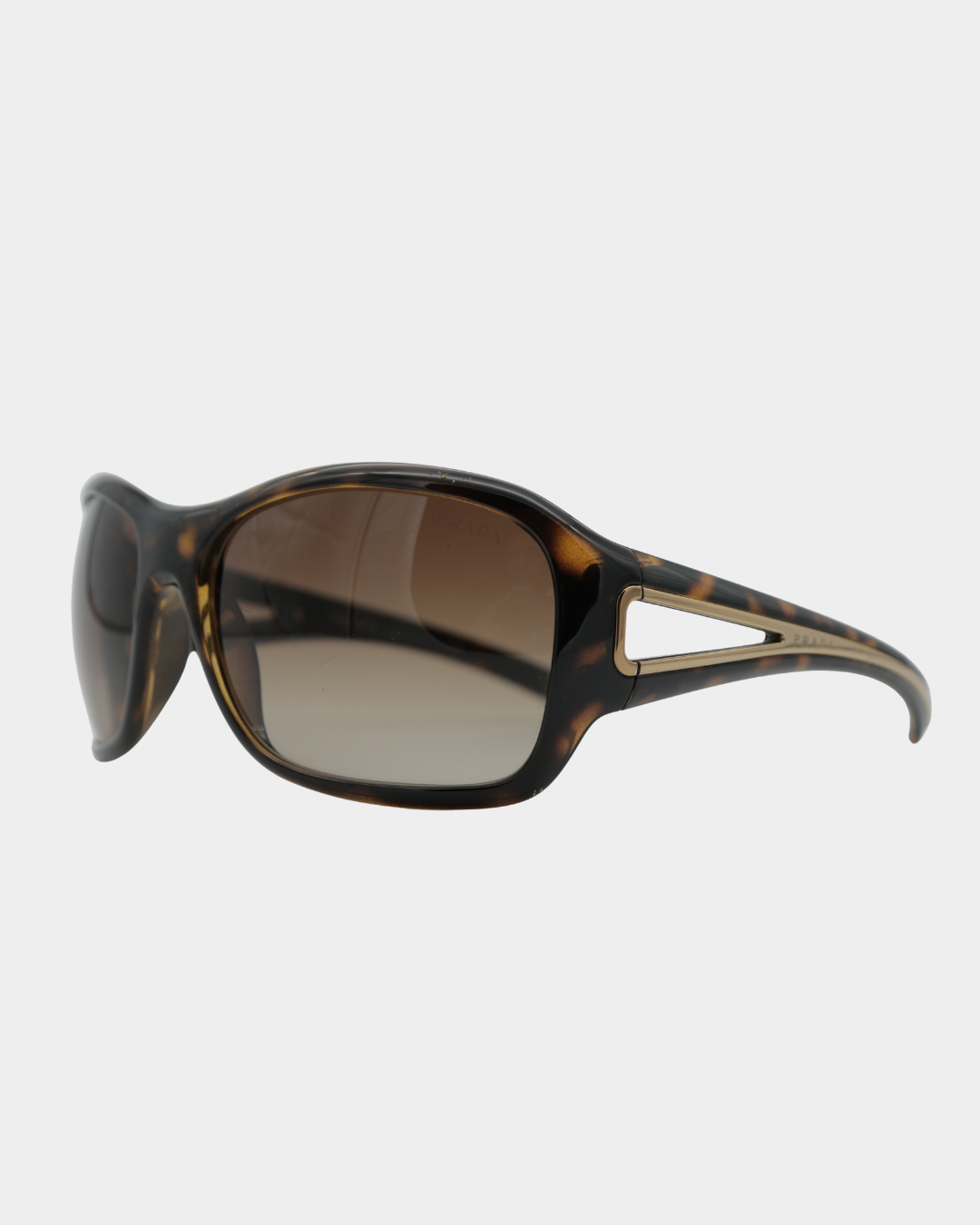 Prada SPR15L Brown Tortoise Sunglasses