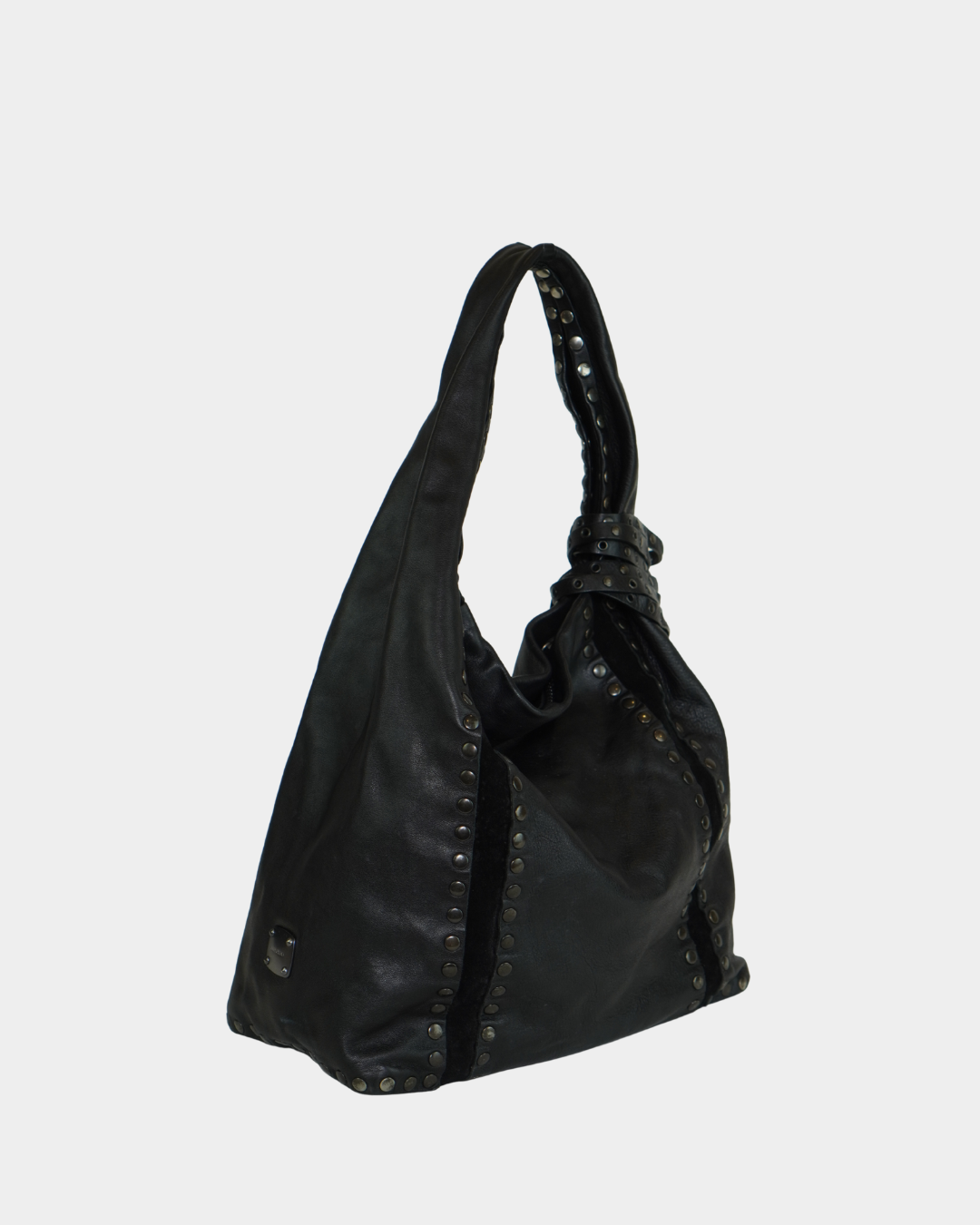 Jimmy Choo Studded Hobo Bag