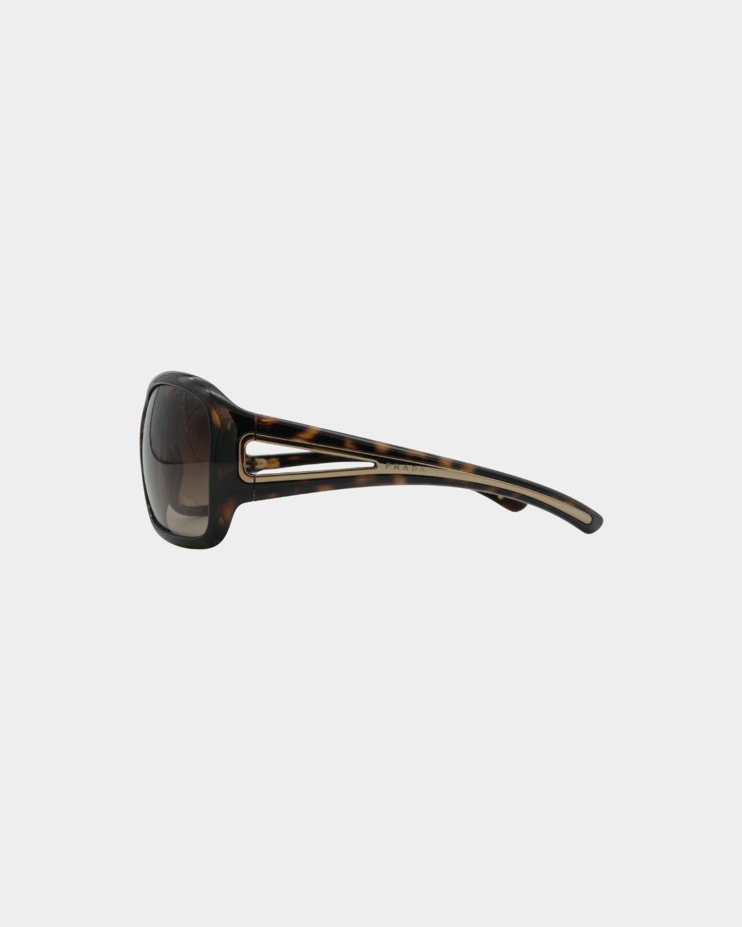 Prada SPR15L Brown Tortoise Sunglasses