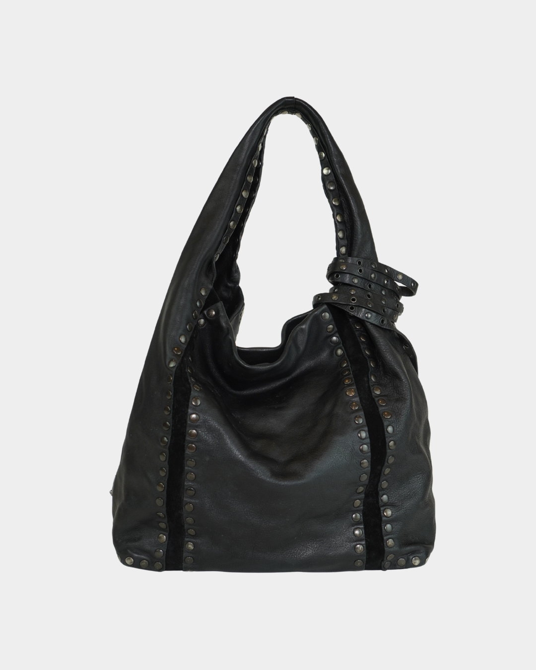 Jimmy Choo Studded Hobo Bag