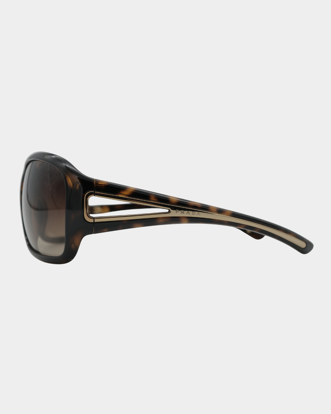 Prada SPR15L Brown Tortoise Sunglasses
