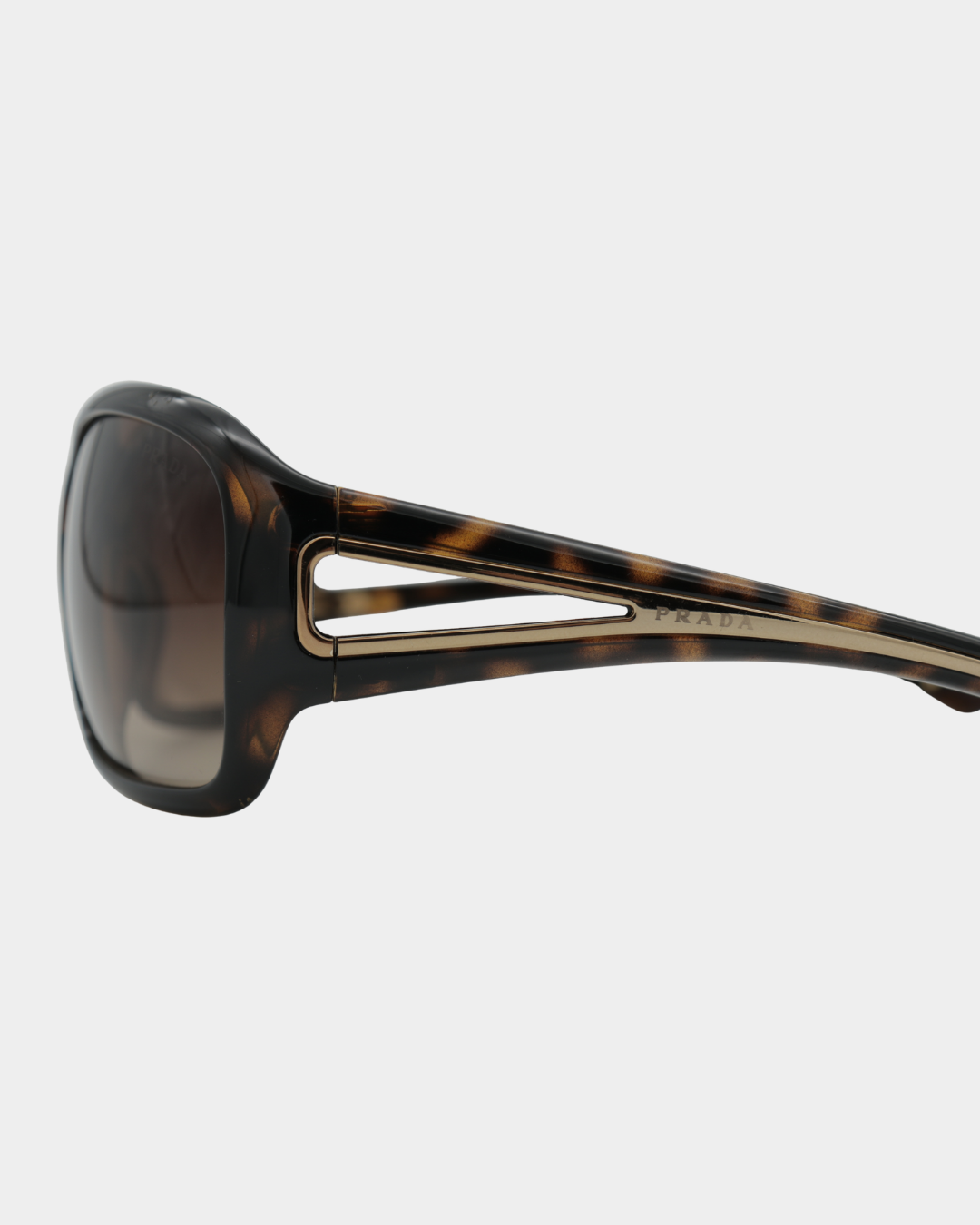 Prada SPR15L Brown Tortoise Sunglasses