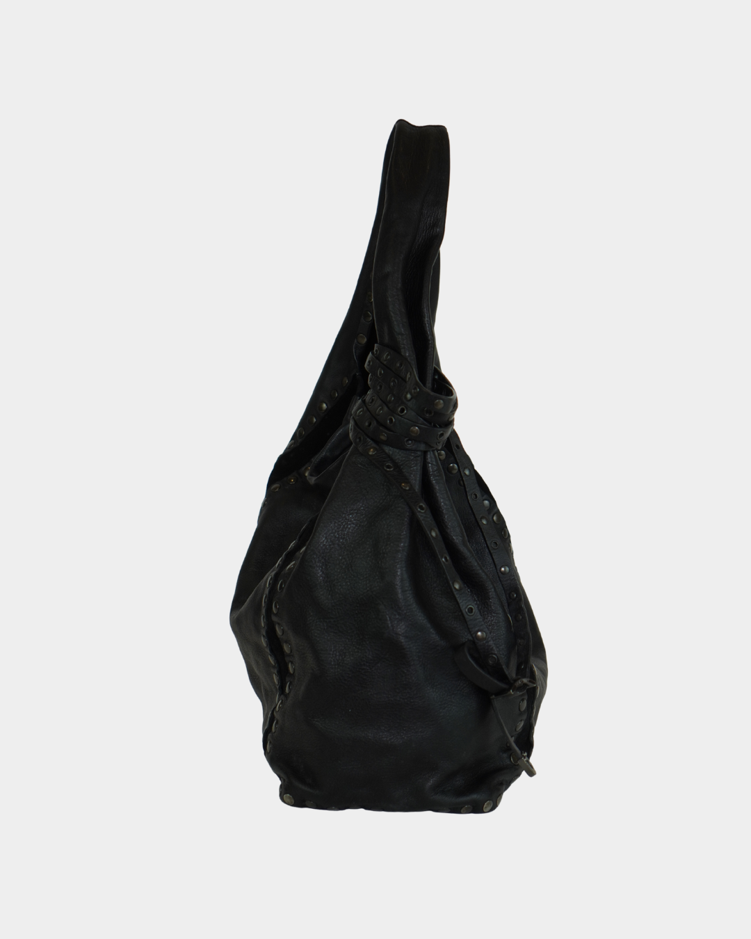 Jimmy Choo Studded Hobo Bag