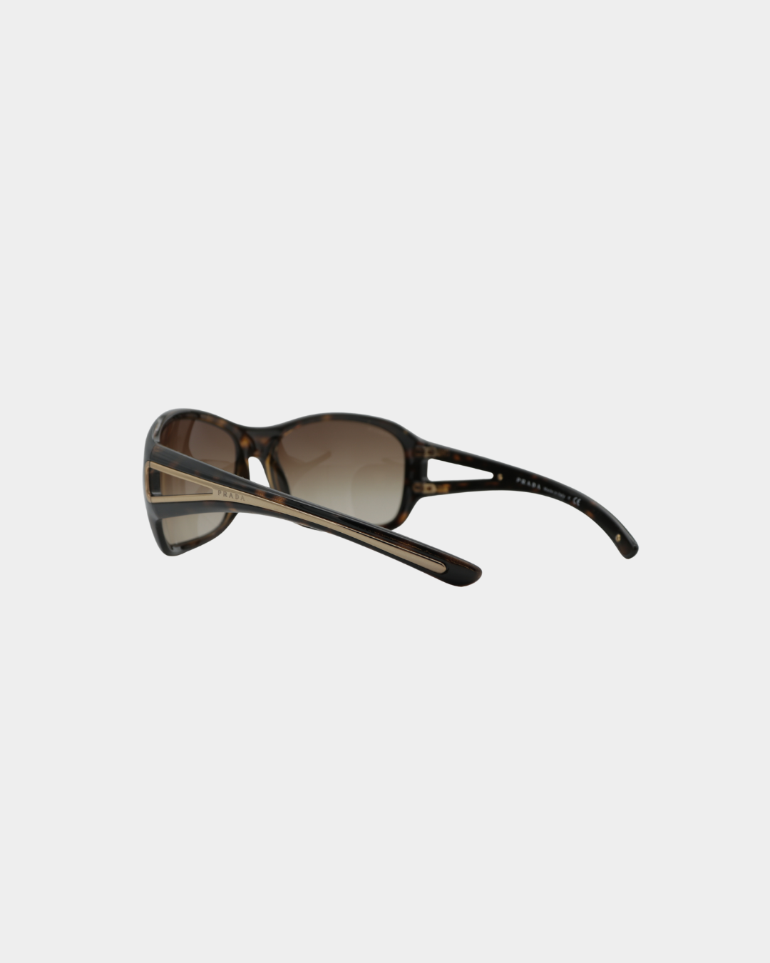 Prada SPR15L Brown Tortoise Sunglasses
