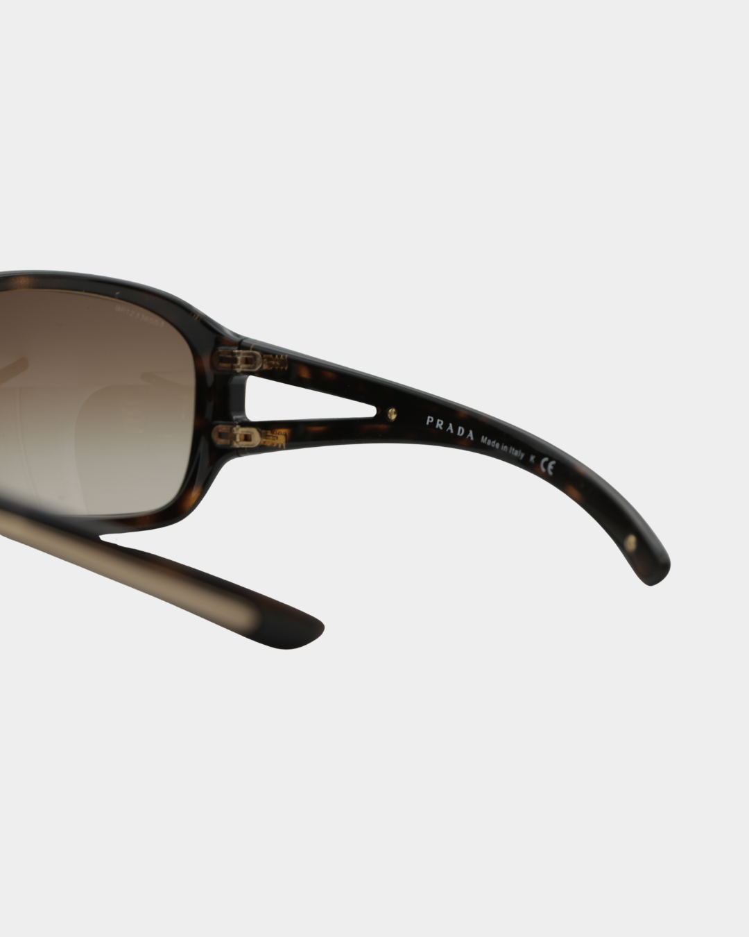 Prada SPR15L Brown Tortoise Sunglasses