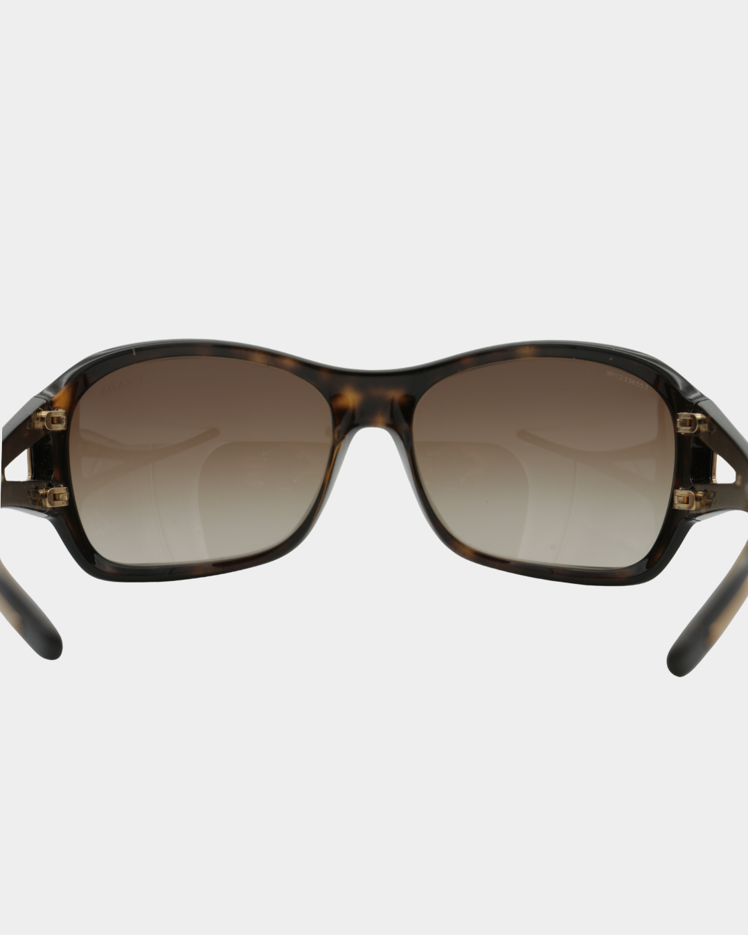 Prada SPR15L Brown Tortoise Sunglasses