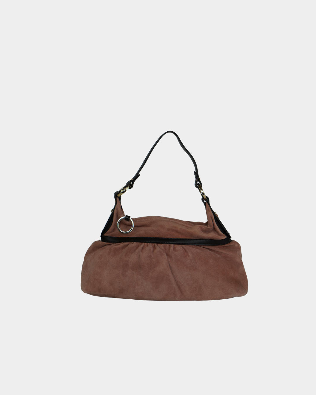 Fendi Soft Pink Suede Chef Bag