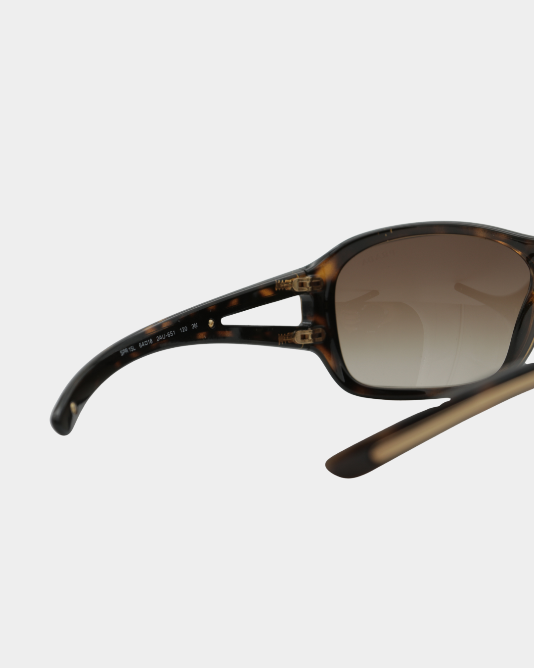 Prada SPR15L Brown Tortoise Sunglasses