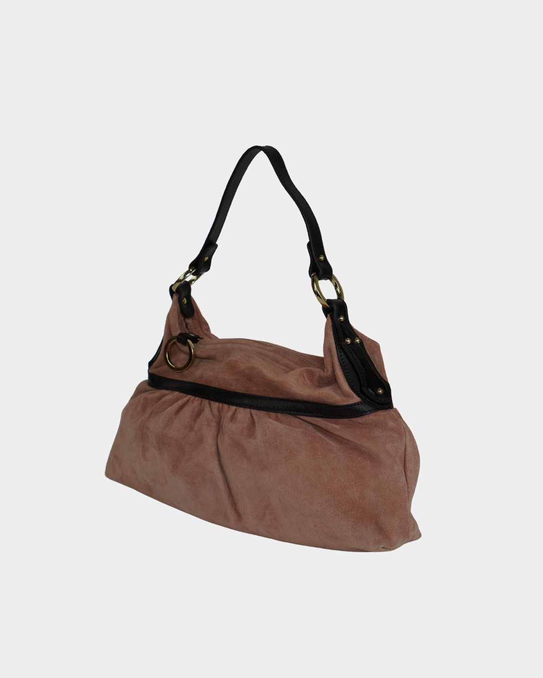 Fendi Soft Pink Suede Chef Bag