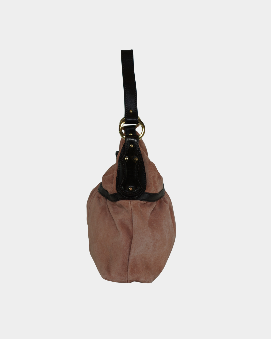 Fendi Soft Pink Suede Chef Bag