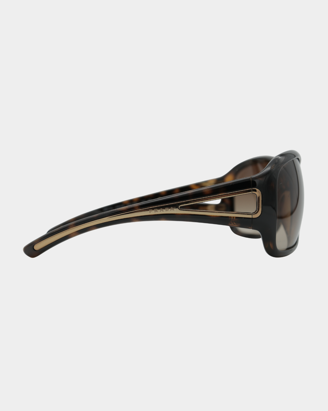 Prada SPR15L Brown Tortoise Sunglasses