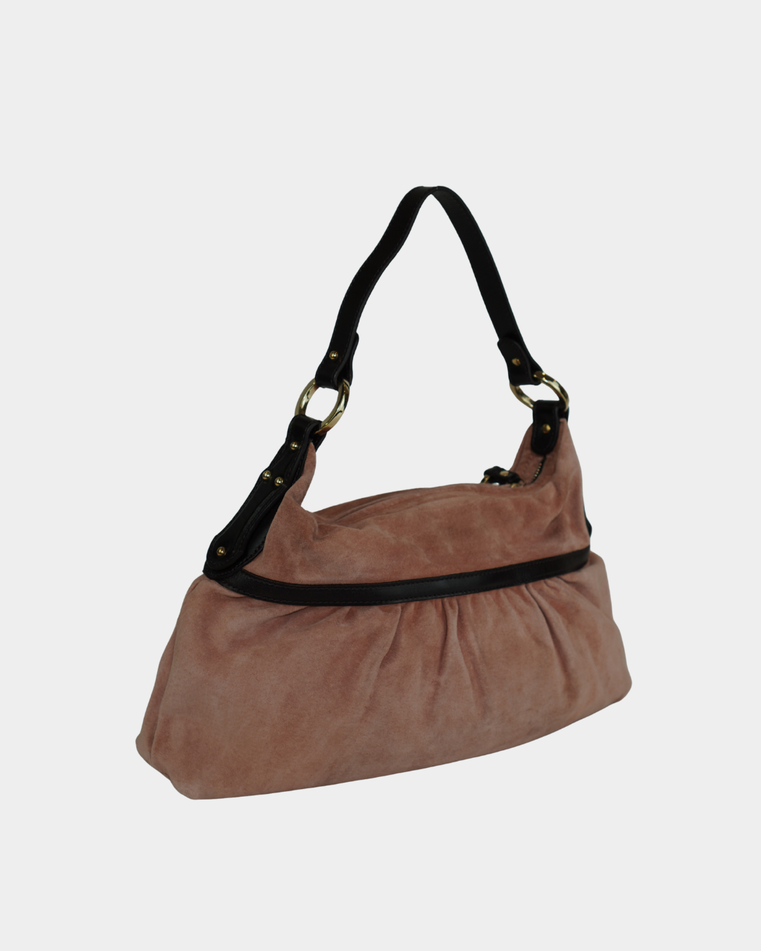 Fendi Soft Pink Suede Chef Bag