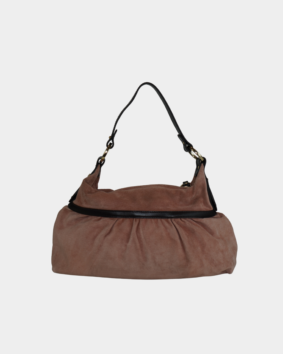 Fendi Soft Pink Suede Chef Bag