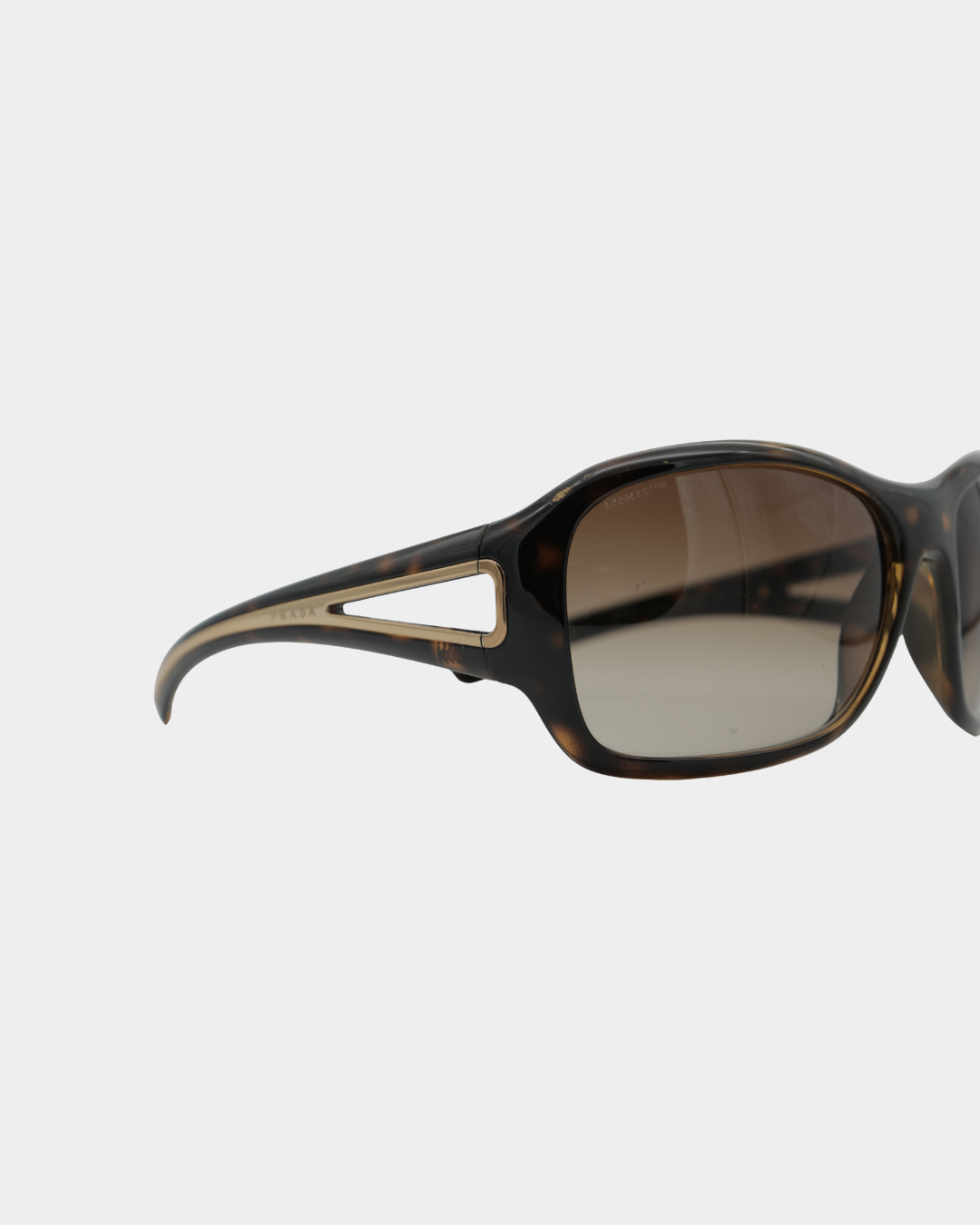 Prada SPR15L Brown Tortoise Sunglasses